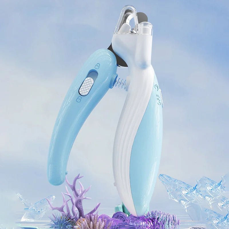 Pet Nail Clippers & LED Electric Nail Grinder for Safe, Easy, and Precise Grooming for Dogs & Cats!