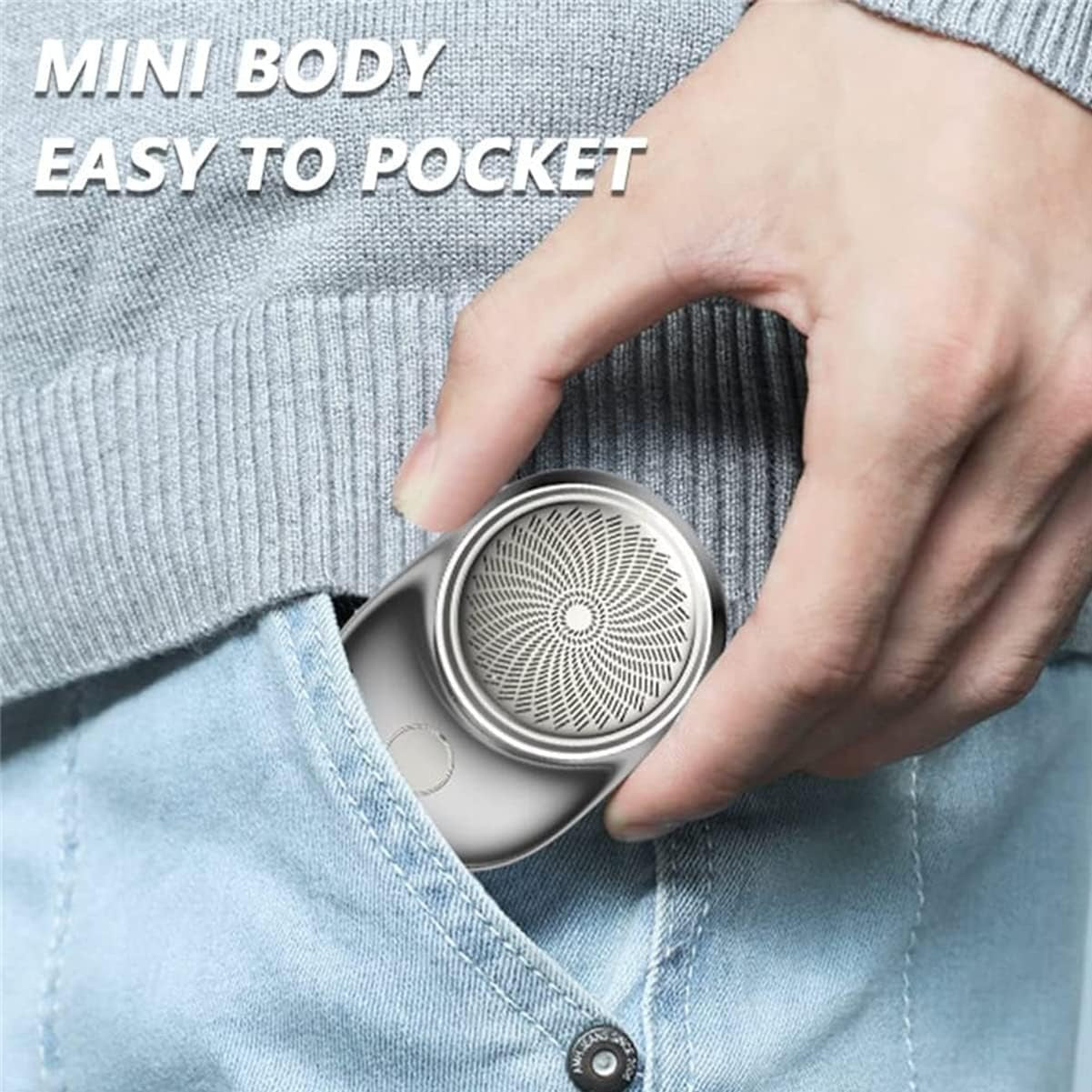 Mini Electric Shaver - Pocket-Sized