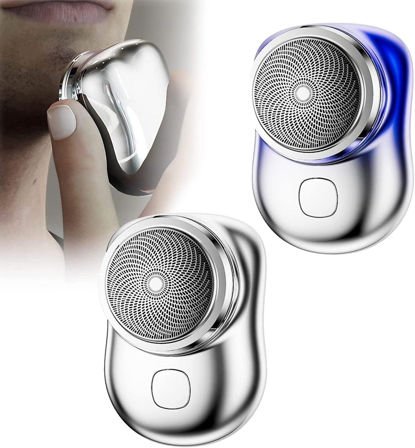 Mini Electric Shaver - Pocket-Sized