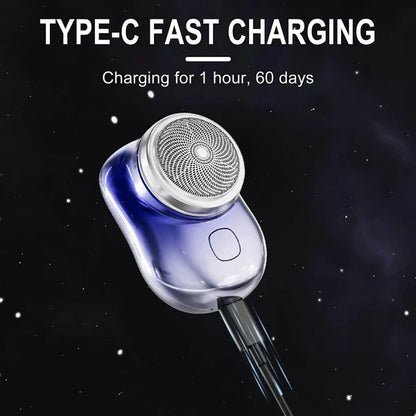 Mini Electric Shaver - Pocket-Sized