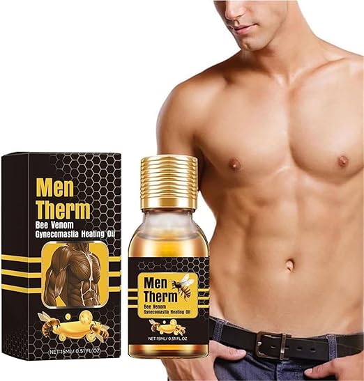 Men Therm Chest Fat Burner Oil