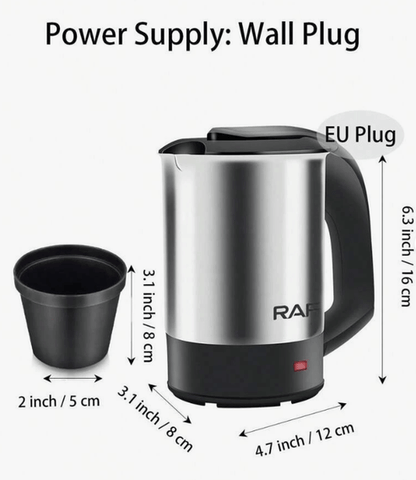 RAF Premium Electric Kettle Durable Stainless Steel Water