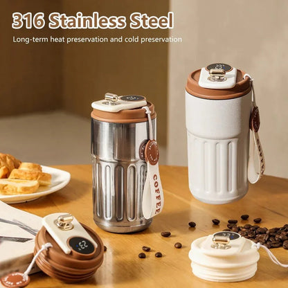 Smart Digital Thermal Bottle 450ml